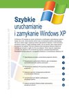 Okładka Szybkie uruchamianie i zamykanie Windows XP - ebook