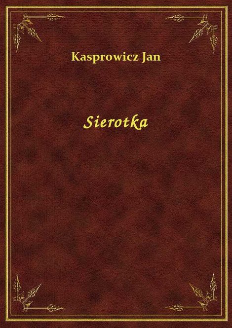 ebooki: Sierotka – ebook