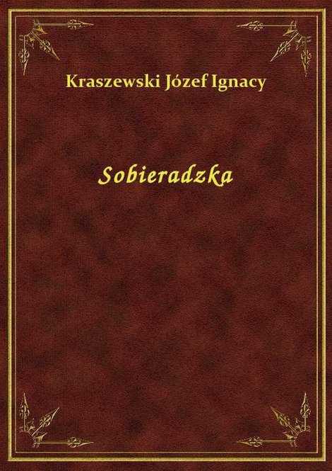 ebooki: Sobieradzka – ebook