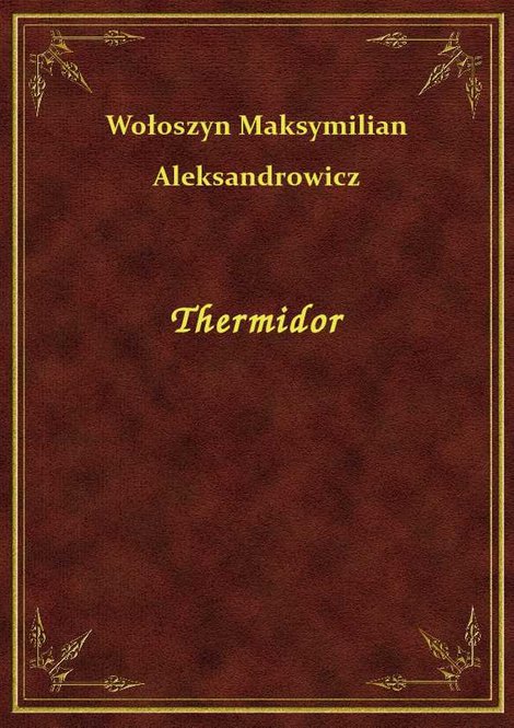 ebooki: Thermidor – ebook