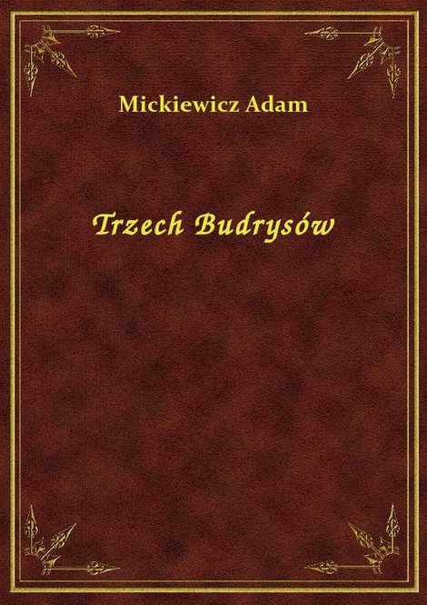 ebooki: Trzech Budrysów – ebook
