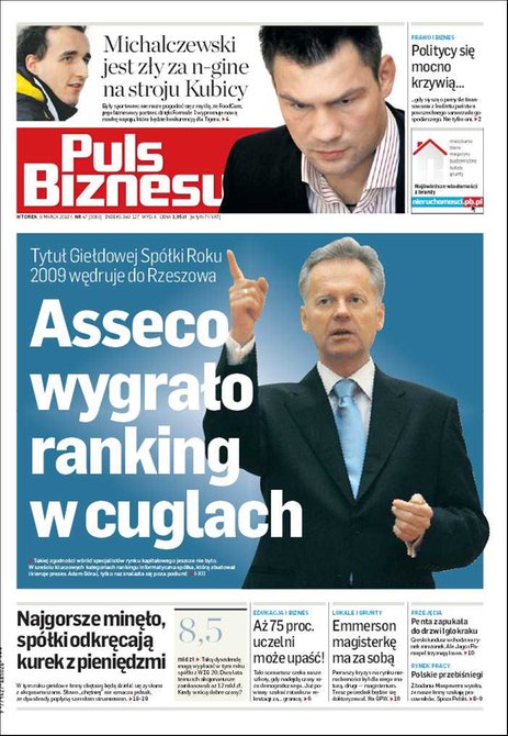 e-prasa: Puls Biznesu – e-wydanie – nr 47(2010-03-09)
