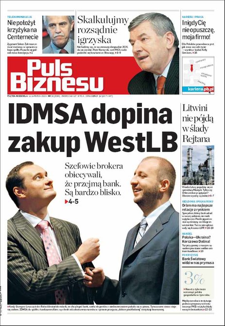e-prasa: Puls Biznesu – e-wydanie – nr 50(2010-03-12)