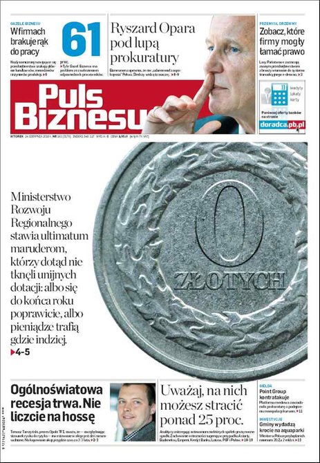 e-prasa: Puls Biznesu – e-wydanie – nr 163(2010-08-24)
