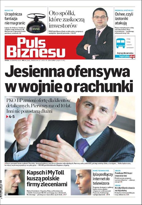 e-prasa: Puls Biznesu – e-wydanie – nr 164(2010-08-25)