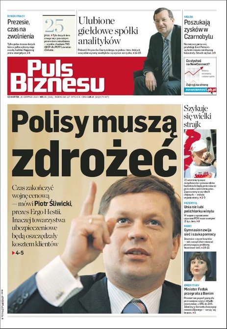 e-prasa: Puls Biznesu – e-wydanie – nr 165(2010-08-26)