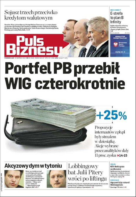 e-prasa: Puls Biznesu – e-wydanie – nr 167(2010-08-30)