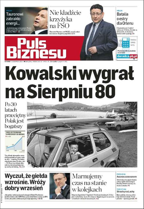 e-prasa: Puls Biznesu – e-wydanie – nr 168(2010-08-31)