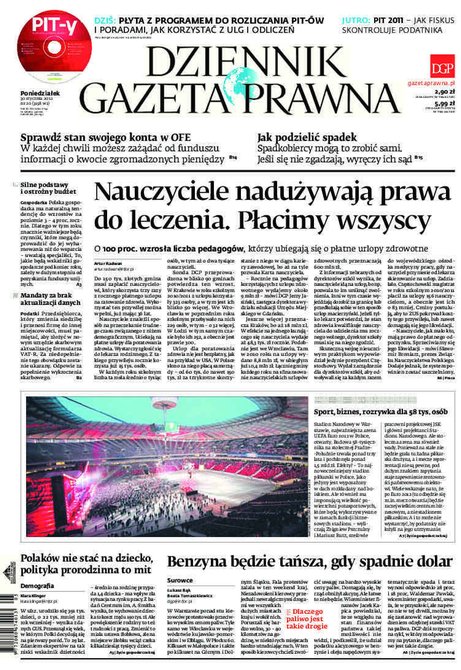 e-prasa: Dziennik Gazeta Prawna – e-wydanie – 20/2012