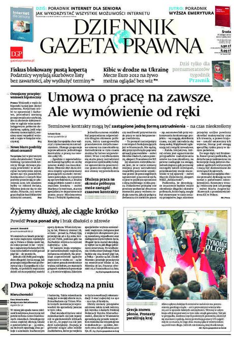 e-prasa: Dziennik Gazeta Prawna – e-wydanie – 27/2012