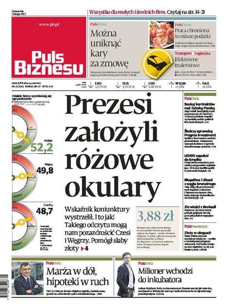 e-prasa: Puls Biznesu – e-wydanie – nr 23(2012-02-02)