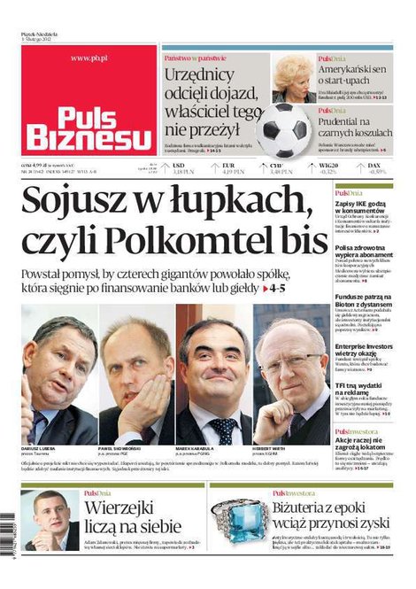 e-prasa: Puls Biznesu – e-wydanie – nr 24(2012-02-03)