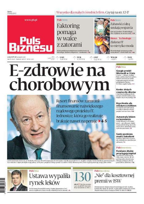 e-prasa: Puls Biznesu – e-wydanie – nr 99 (2012-05-23)