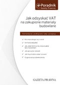 :: Jak odzyskać VAT na zakupione materiały budowlane - e-book ::