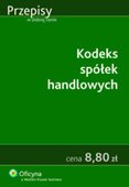 :: Kodeks spółek handlowych z hasłami i skorowidzem. Wydanie 16 - e-book ::