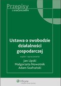 :: Ustawa o swobodzie działalności gospodarczej. Komentarz – ebook ::