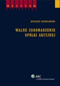 :: Walne zgromadzenie spółki akcyjnej - e-book ::
