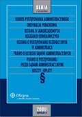 :: Kodeks postępowania administracyjnego. Ordynacja podatkowa. Ustawa o samorządowych kolegiach odwoławczych. Ustawa o postępowaniu egzekucyjnym w administracji. Prawo o ustroju sądów administracyjnych Prawo o postępowaniu przed sądami administracyjnymi. Koszty i opłaty. Wydanie 11 – ebook ::