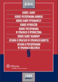 Kodeks karny. Kodeks postępowania karnego. Kodeks karny wykonawczy. Kodeks wykroczeń. Kodeks postępowania w sprawach o wykroczenia. Kodeks karny skarbowy. Ustawa o opłatach w sprawach karnych. Ustawa o postępowaniu w sprawach nieletnich. Wydanie 21 – ebook