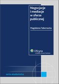 :: Negocjacje i mediacje w sferze publicznej  – ebook ::