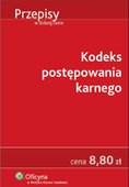 :: Kodeks postępowania karnego z hasłami i skorowidzem - e-book ::