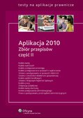 :: Aplikacja 2010. Zbiór przepisów. Część II  ::