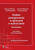 :: Kodeks postępowania w sprawach o wykroczenia. Komentarz - e-book ::