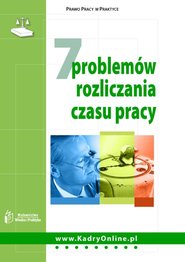 7 problem??w rozliczania czasu pracy - ebook