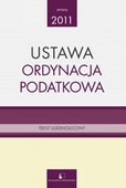 :: Ustawa Ordynacja Podatkowa - e-book ::