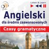 Angielski na mp3 � �Czasy gramatyczne�. Kurs do samodzielnej nauki ze s�uchu z serii Listen & Learn, wprowadzaj�cy nauk� 10 najwa�niejszych czas�w gramatycznych, niezb�dnych do poprawnego porozumiewania si� w j�zyku angielskim. Zr�nicowane �wiczenia utrwalaj� poznane formy gramatyczne oraz ucz�, jak stosowa� czasy w praktyce. Nagrane polecenia i wyja�nienia gramatyczne w j�zyku polskim umo�liwiaj� nauk� w dowolnym miejscu i czasie � w drodze do pracy, w podr�y, w domu. To skuteczna nauka, �atwa i dost�pna dla ka�dego.Kurs przydatny dla os�b przygotowuj�cych si� do matury, egzamin�w FCE, CAE. Dzi�ki zastosowanemu systemowi �Karaoke� podczas s�uchania lekcji tekst nagrania mo�e by� wy�wietlany na przeno�nym odtwarzaczu mp3/mp4 lub ekranie komputera - ksi��ki audio, audiobooki, wydanie elektroniczne, cyfrowe, .mp3/.mp4