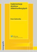 :: Implementacja dyrektyw telekomunikacyjnych - e-book ::