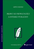 :: Prawo do prywatności a interes publiczny - e-book ::