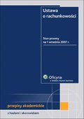 :: Ustawa o rachunkowości. Przepisy akademickie. Wydanie 1 - e-book ::
