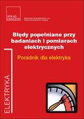 :: Błędy popełniane przy badaniach i pomiarach elektrycznych - e-book ::