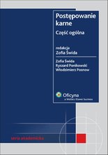 Postępowanie karne. Część ogólna - e-book - Zofia Świda (red.), Ryszard Ponikowski, Włodzimierz Posnow