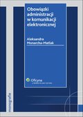 :: Obowiązki administracji w komunikacji elektronicznej - e-book ::
