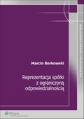 :: Reprezentacja spółki z ograniczoną odpowiedzialnością - e-book ::