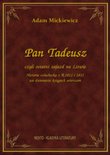 Pan Tadeusz - A. Mickiewicz