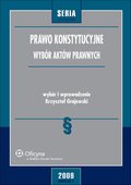:: Prawo konstytucyjne. Wybór aktów prawnych - e-book ::
