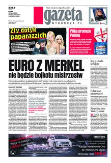 e-prasa: Gazeta Wyborcza - Rzesz&oacute;w &ndash; 121/2012