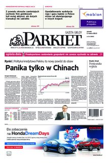 e-prasa: Parkiet &ndash; 54/2013