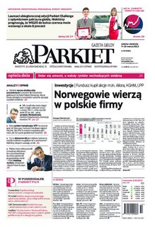 e-prasa: Parkiet &ndash; 58/2013