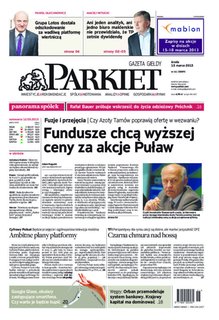 e-prasa: Parkiet &ndash; 61/2013