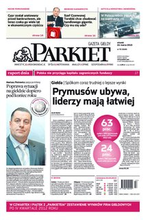 e-prasa: Parkiet &ndash; 72/2013