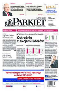 e-prasa: Parkiet &ndash; 77/2013