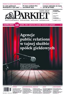 e-prasa: Parkiet &ndash; 81/2013