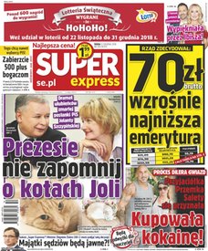 e-prasa: SUPER EXPRESS wydania archiwalne do 31.12.2018 – 289/2018