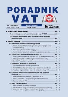 e-prasa: Poradnik VAT – 11/2024