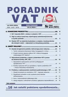 e-prasa: Poradnik VAT – 21/2024