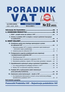 e-prasa: Poradnik VAT – 22/2024